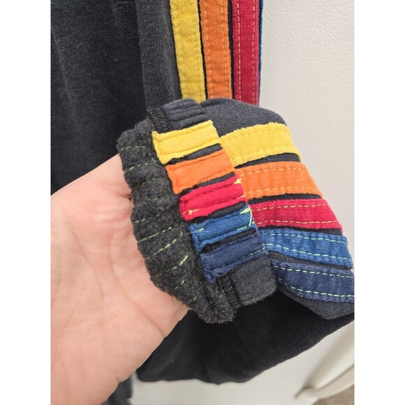 Aviator Nation 5 Stripe Jogger Sweatpants Women Small Gray - Picture 6 of 11